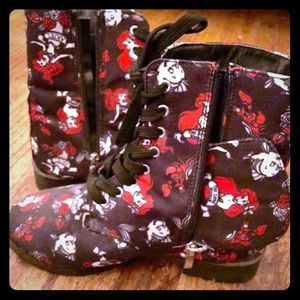 Ariel Combat Boots